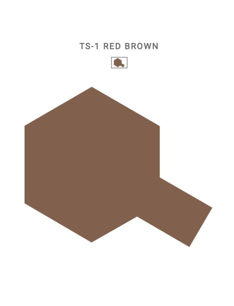 Tamiya TS-1 Модельна фарба-спрей German Red Brown Tamiya TS-1 Модельна фарба-спрей German Red Brown