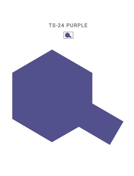 Tamiya TS-24 Модельна фарба-спрей Gloss Purple