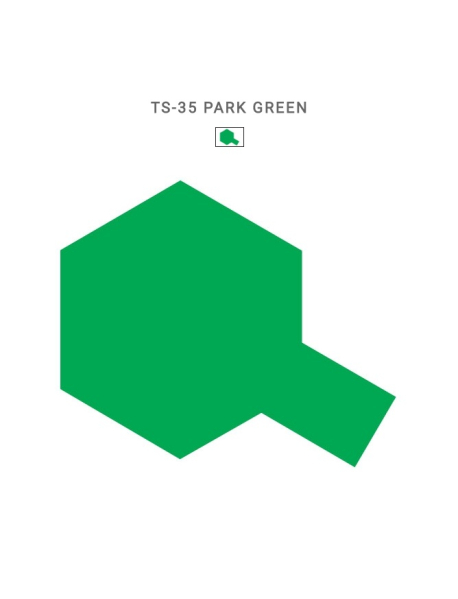 Tamiya TS-35 Модельна фарба-спрей Park Green Tamiya TS-35 Модельна фарба-спрей Park Green