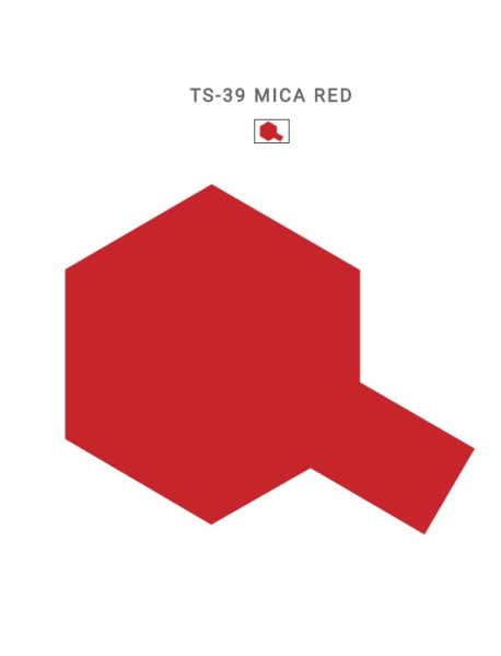 Tamiya TS-39 Модельна фарба-спрей Mica Red