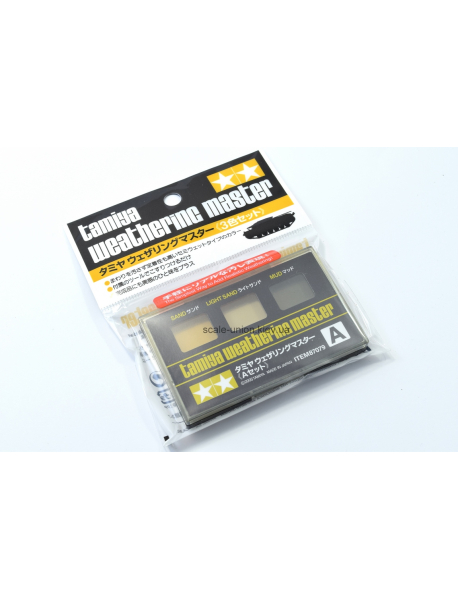 Tamiya 87079 Пудра модельна для везерінгу Weathering Master Set A