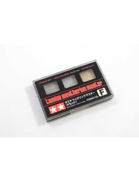 Tamiya 87123 Пудра модельна для везерінгу Weathering Master Set F