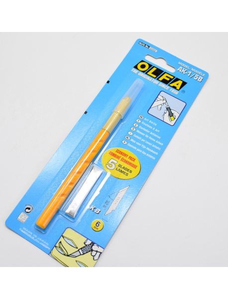 Olfa AK-1 Ніж цанговый модельний Art Knife (5 лез)