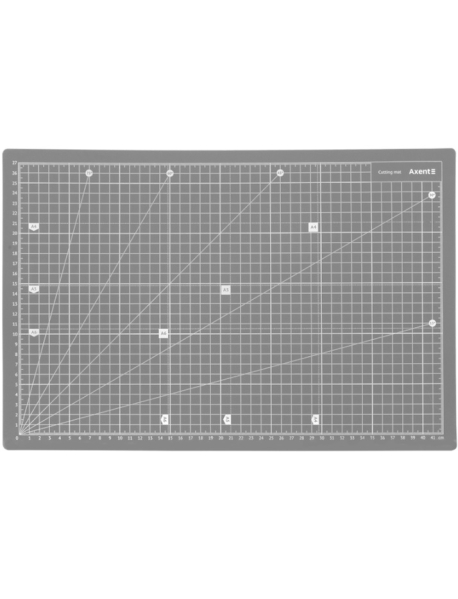 Axent 7902-03A Килимок модельный для різки Cutting Mat A3 Grey Axent 7902-03A Килимок модельный для різки Cutting Mat A3 Grey
