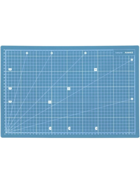 Axent 7902-07A Килимок модельный для різки Cutting Mat A3 Blue Axent 7902-07A Килимок модельный для різки Cutting Mat A3 Blue
