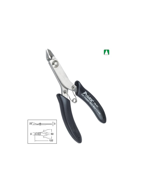 Proskit PM-251 Микрокусачки тонкие удлиненные 12 см.