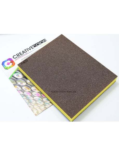 Creative Colors CC-AS005-2 Спонж наждачний модельний Sanding Sponge P400