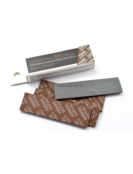 DSPIAE DSP-SS2-2500 Спонжі наждачні Sanding Sponge 2mm P2500 (5 шт.)