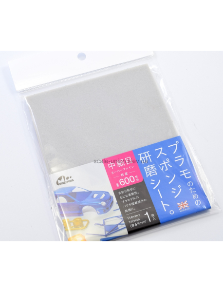 Mineshima O-12C Спонж наждачный Sponge Polishing Sheet P600
