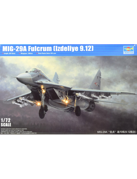 Trumpeter 01674 Сборная модель самолета МиГ-29А (9-12)