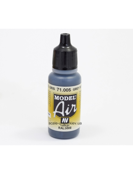 Vallejo Model Air 71005 Модельна акрилова фарба Grey Blue 17 мл.