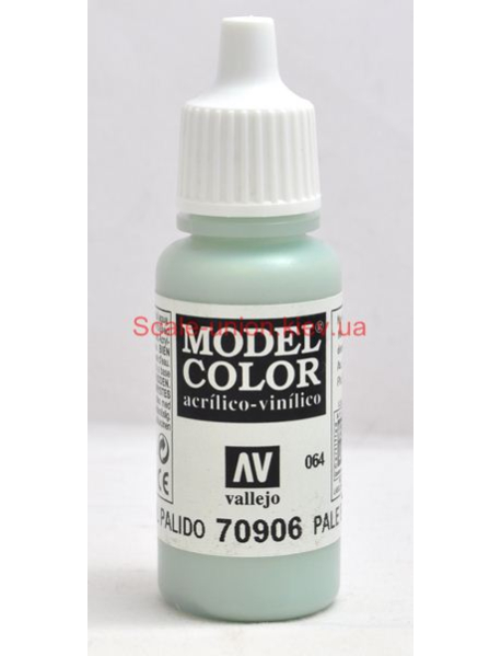 Vallejo Model Color 70906 Акрилова фарба Pale Blue 17 мл.