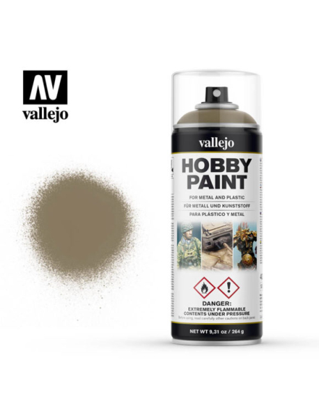 Vallejo 28009 Краска-спрей US Khaki Color 400 мл. Vallejo 28009 Краска-спрей US Khaki Color 400 мл.