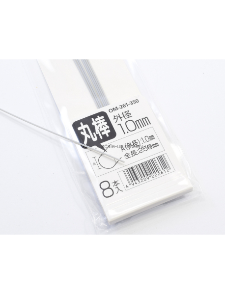 Wave OM-261 Профіль пластиковий круглый Plastic Round Bar 1 мм (1 шт.)