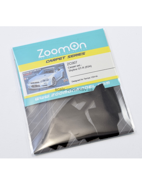 ZoomOn ZC007B Набор ковриков Carpet Set Black for Nissan GT-R R34