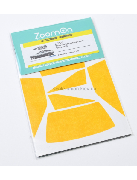 ZoomOn ZD090 Маска фарбувальна Window Toyota AE86 Trueno (Aoshima)