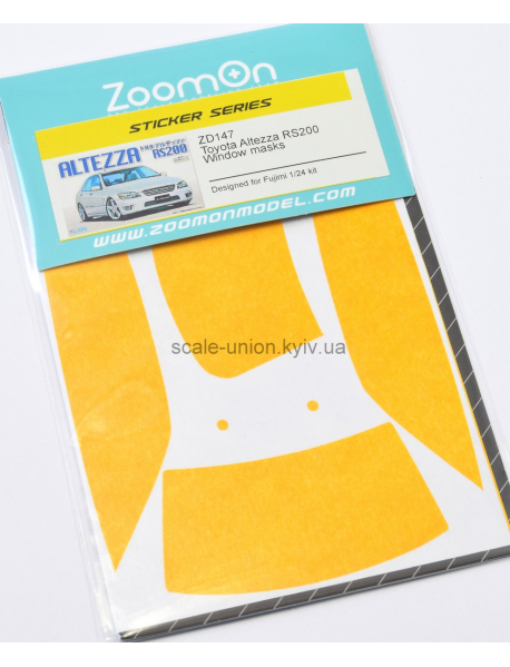 ZoomOn ZD147 Маска покрасочная на окна Toyota Altezza RS (Fujimi)