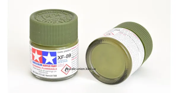 Tamiya XF-89 Модельна акрилова фарба German Dark Green 2 10 мл.